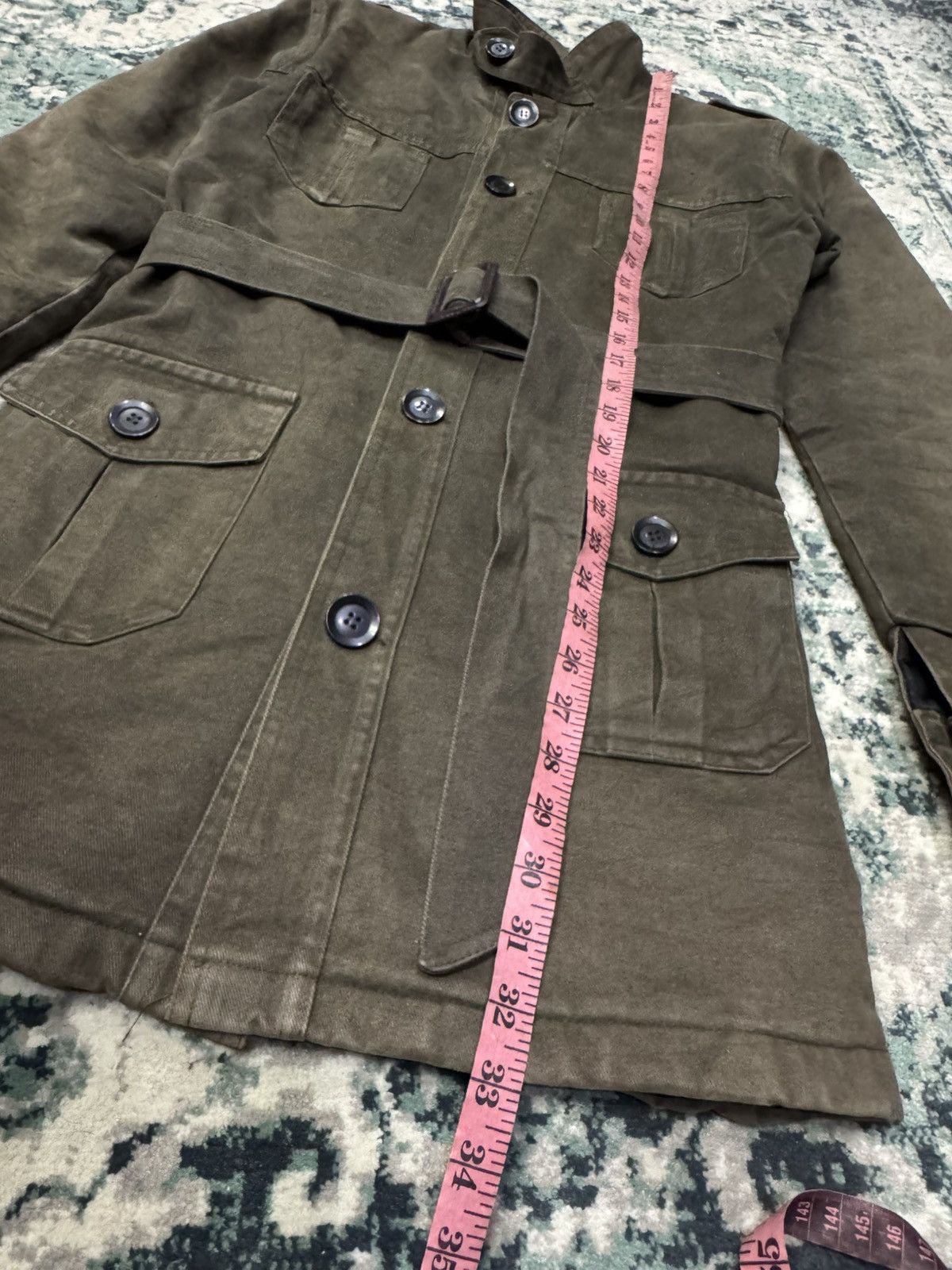 Japanese Brand FADED MASTERMIND JAPAN OG MILITARY LONG JACKET Size US M / EU 48-50 / 2 - 5 Thumbnail