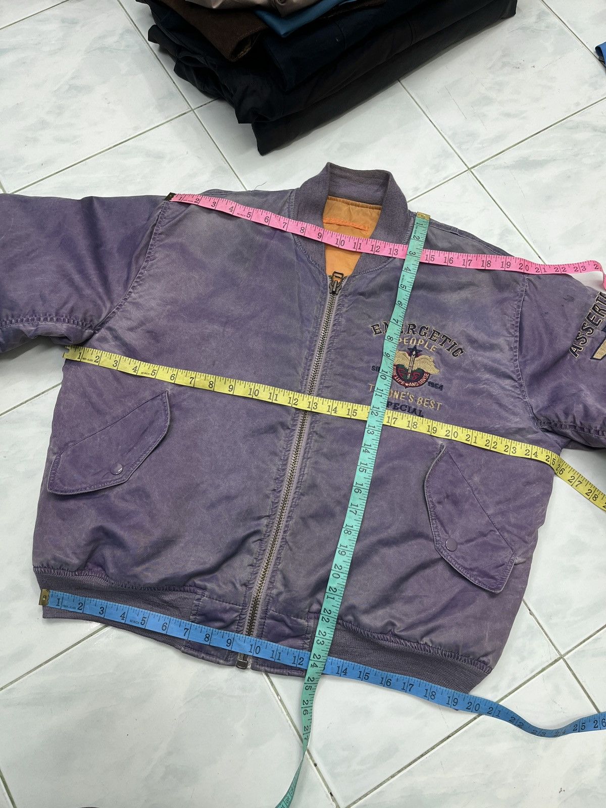 Vintage 🔥🔥🔥STEALS BACK FIRE USA SECRET AIR FORCE JACKET Size US L / EU 52-54 / 3 - 24 Thumbnail