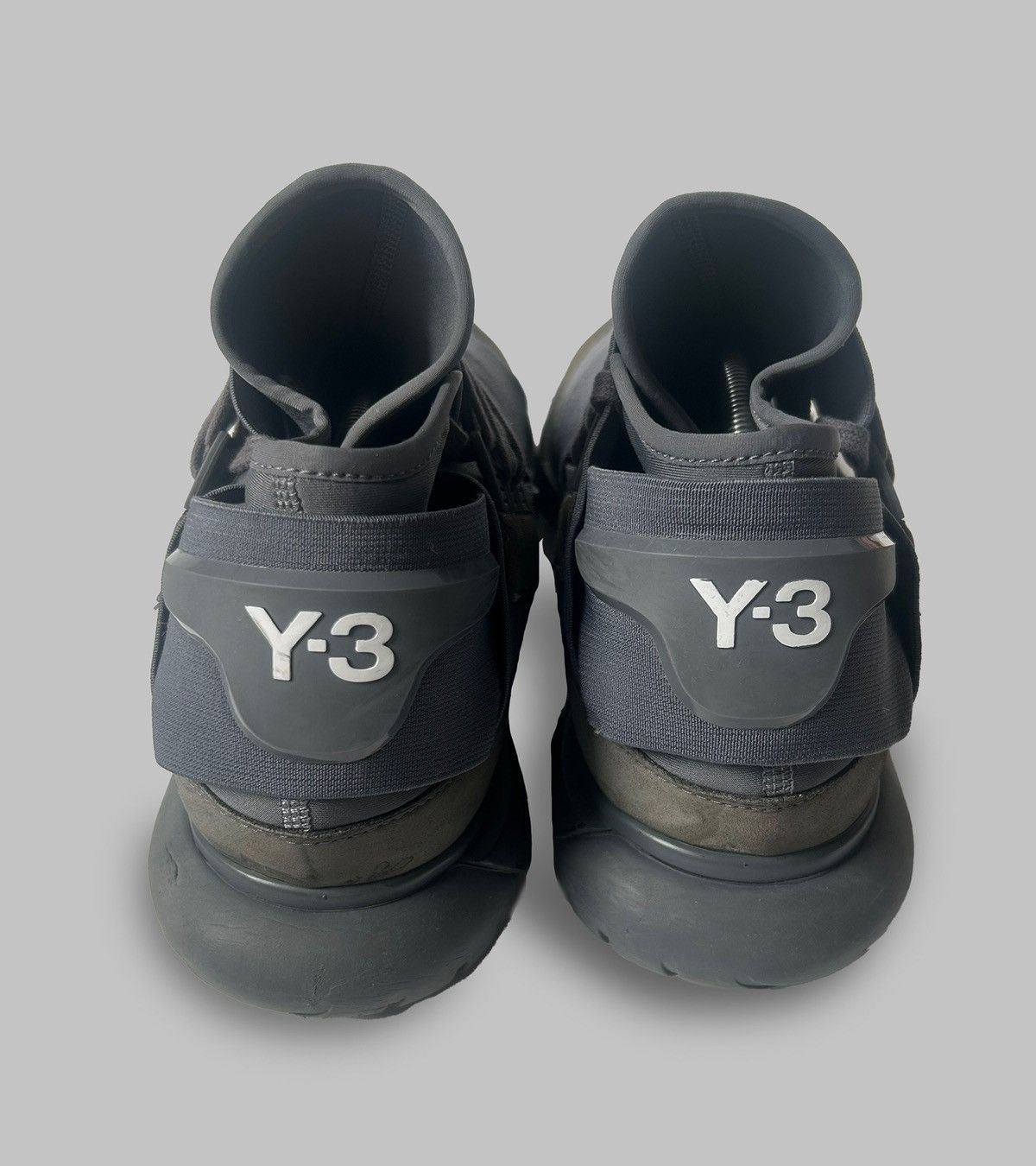 Adidas Adidas Y-3 Qasa High “Vista Grey” Size US 11.5 / EU 44-45 - 3 Thumbnail