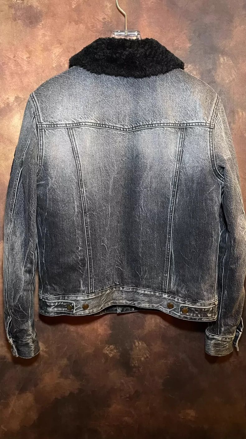 Saint Laurent Paris Saint Laurent Denim Fur Jacket-2506 Size US M / EU 48-50 / 2 - 5 Thumbnail