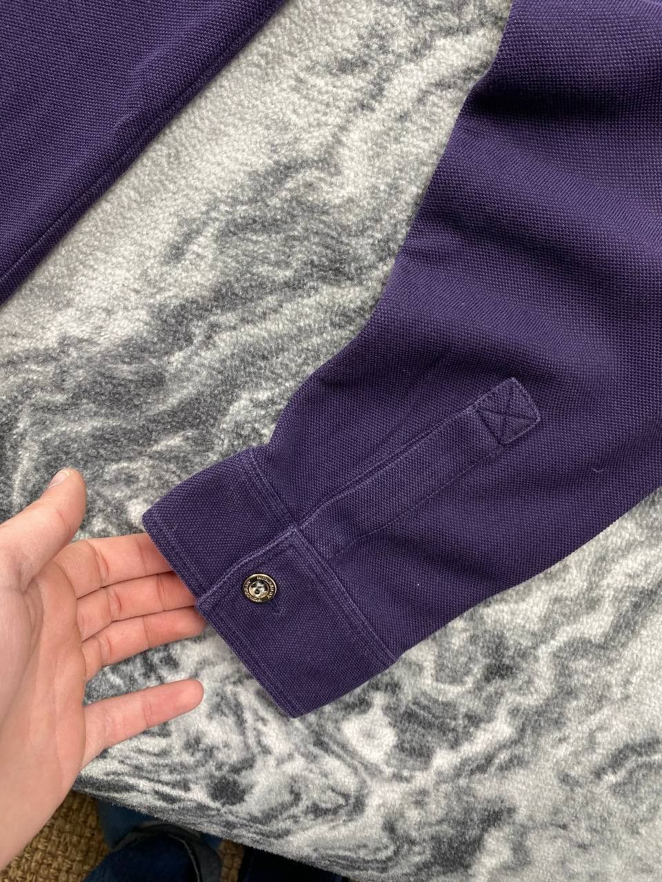 Burberry Vintage Burberry Brit Polo Nova Check Long Sleeve Men Size US XXL / EU 58 / 5 - 13 Thumbnail