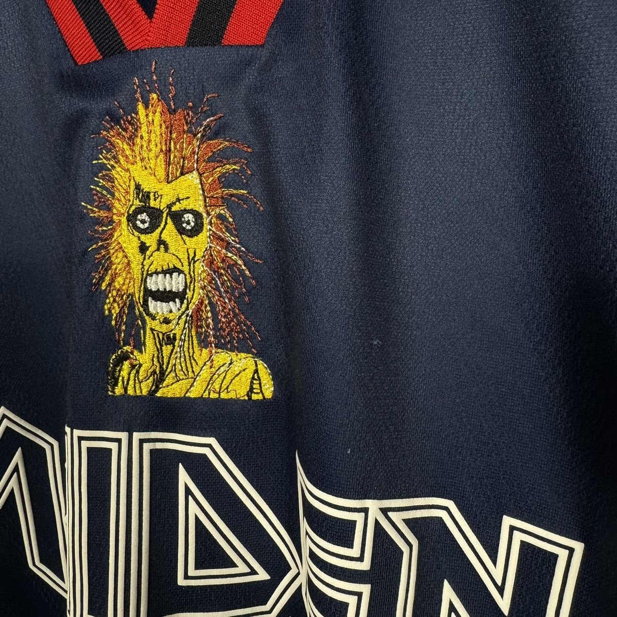 Vintage Vintage IRON MAIDEN Y2K Blokcore Rock Jersey Size US M / EU 48-50 / 2 - 4 Thumbnail
