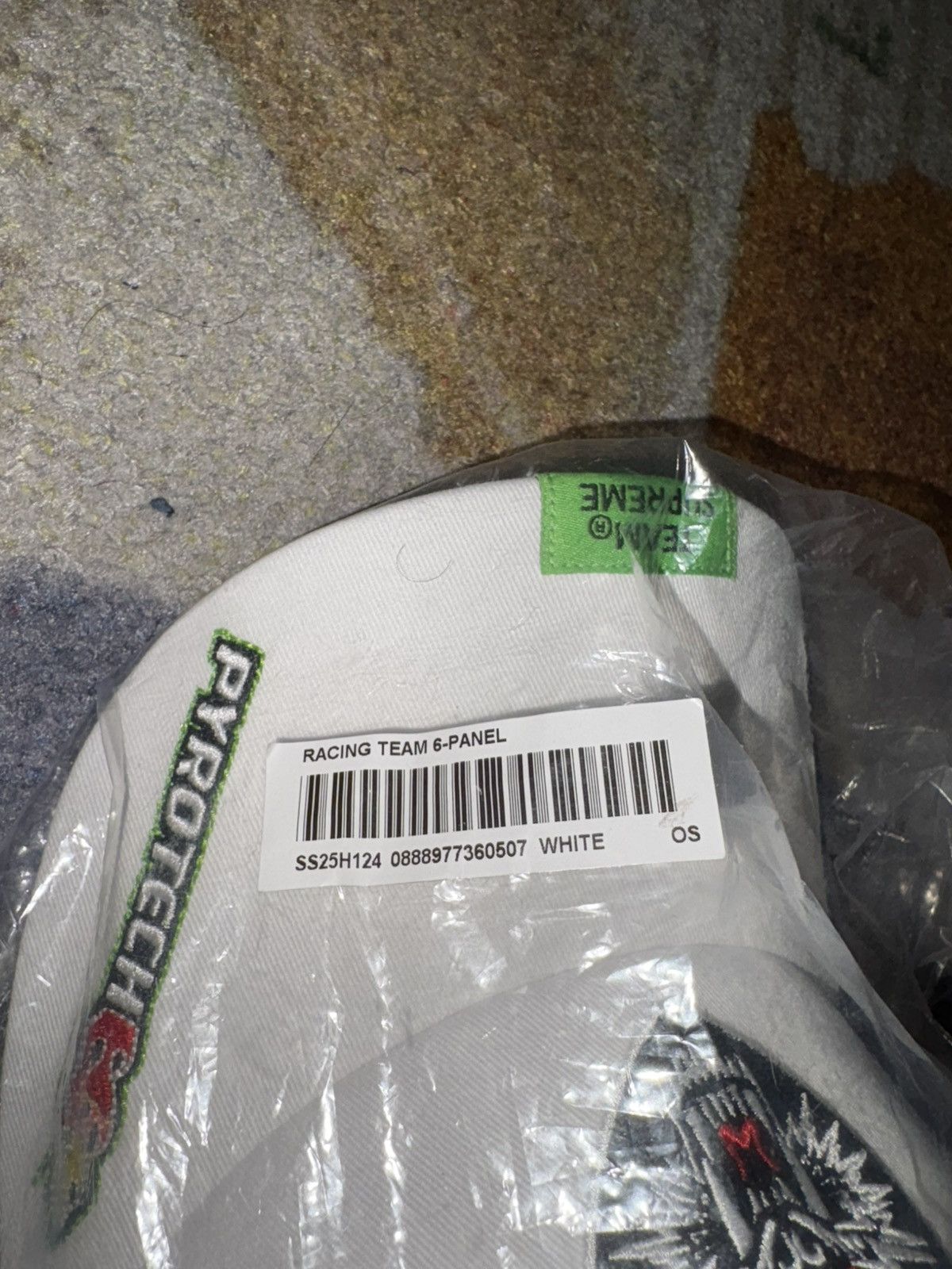 Supreme Supreme Racing Team 6-Panel Hat Size ONE SIZE - 6 Thumbnail