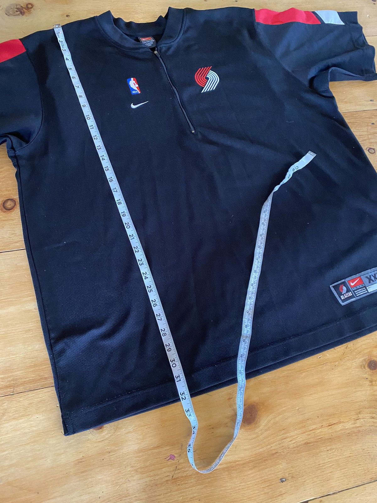 Nike Xxl Vintage Y2K Portland Trail Blazers warm up jersey Size US XXL / EU 58 / 5 - 7 Thumbnail