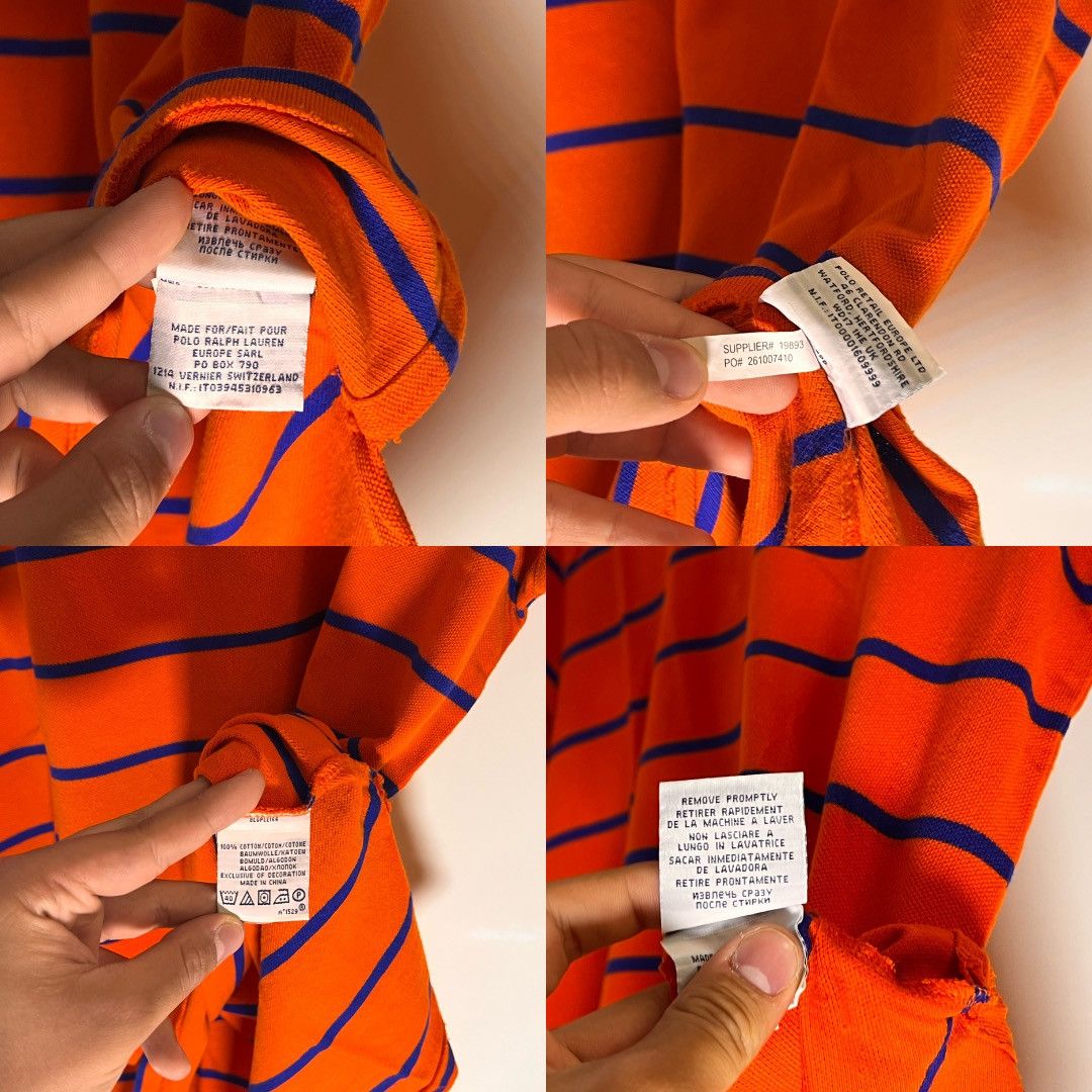 Polo Ralph Lauren Polo Ralph Lauren Striped Polo Size US L / EU 52-54 / 3 - 6 Thumbnail