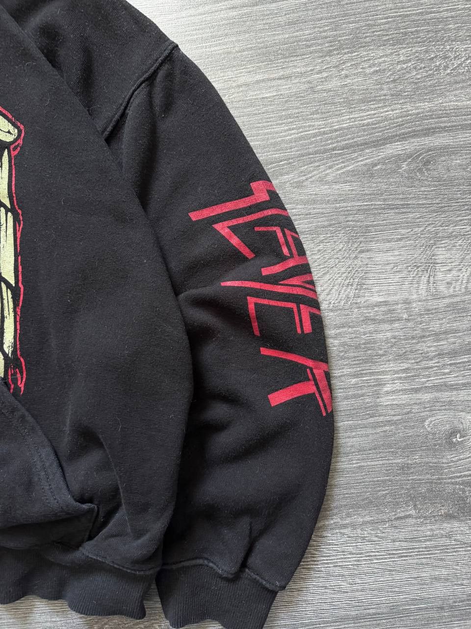 Band Tees Vintage Slayer Band Hoodie Graphic Skull Metal Pullover Size US S / EU 44-46 / 1 - 3 Thumbnail