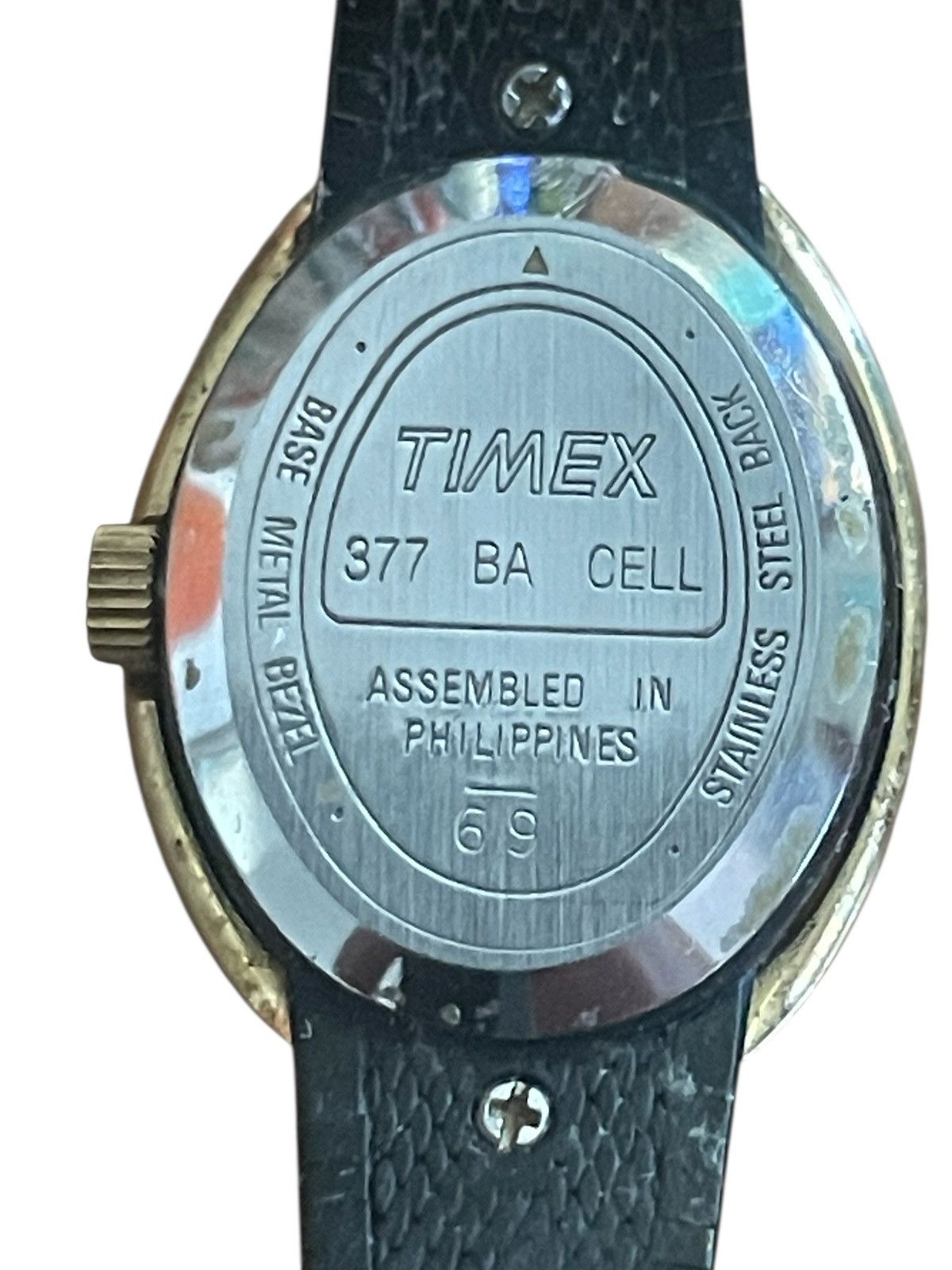 Timex Timex Women's watch. Unique gold bevel. 377 BA CELL, 69 Size ONE SIZE - 7 Thumbnail