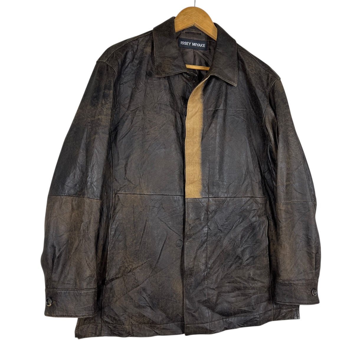 Issey Miyake 🔥 Issey Miyake Men SheepSkin Jacket Made In Japan - Size M Size US M / EU 48-50 / 2 - 3 Thumbnail