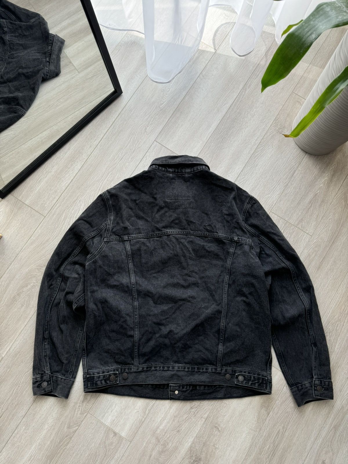 Levi's Levis Type 1 black denim trucker jacket Size US L / EU 52-54 / 3 - 8 Thumbnail