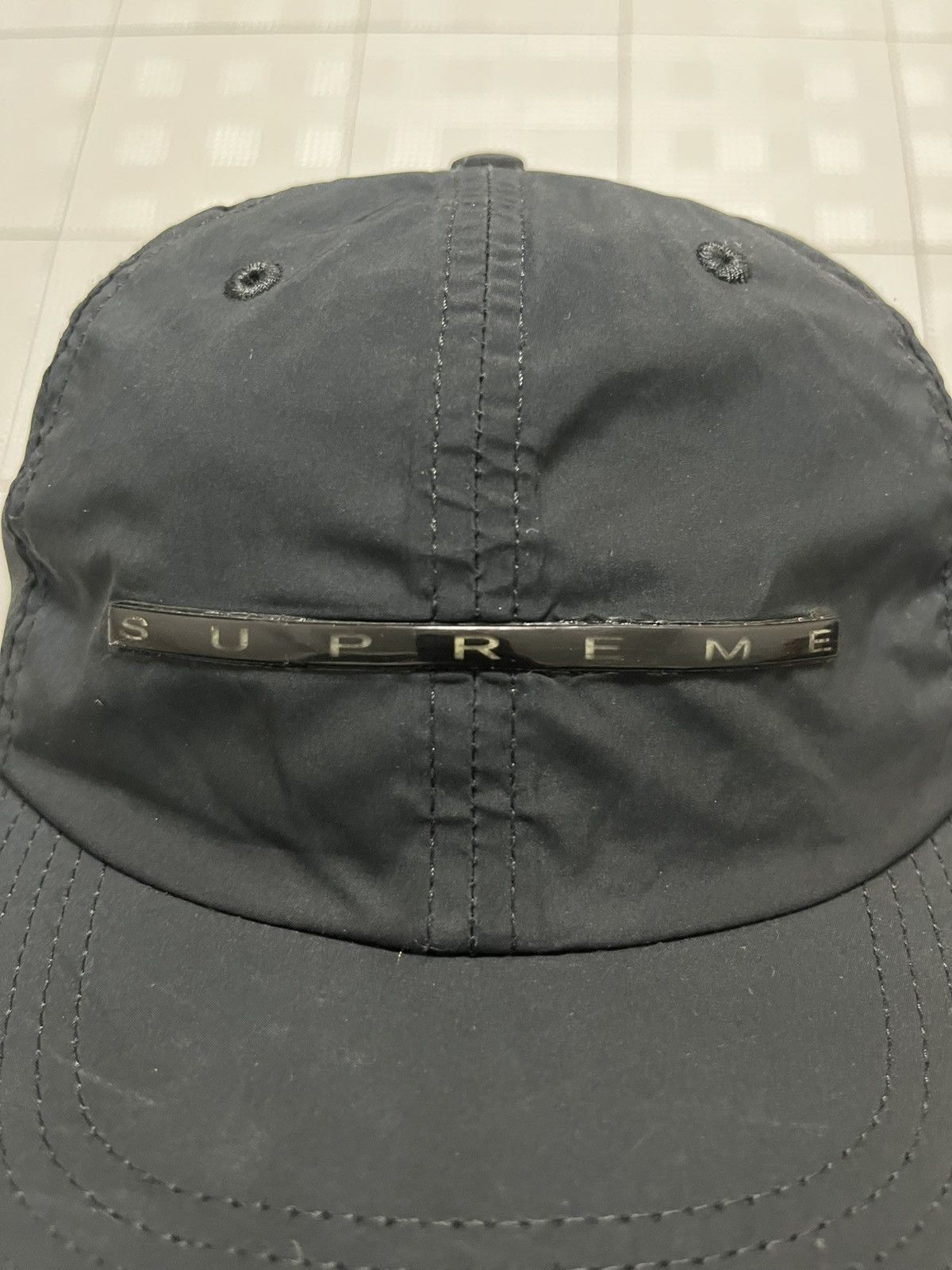 Supreme Supreme Chrome Stripe 6panel Size 38 - 4 Thumbnail