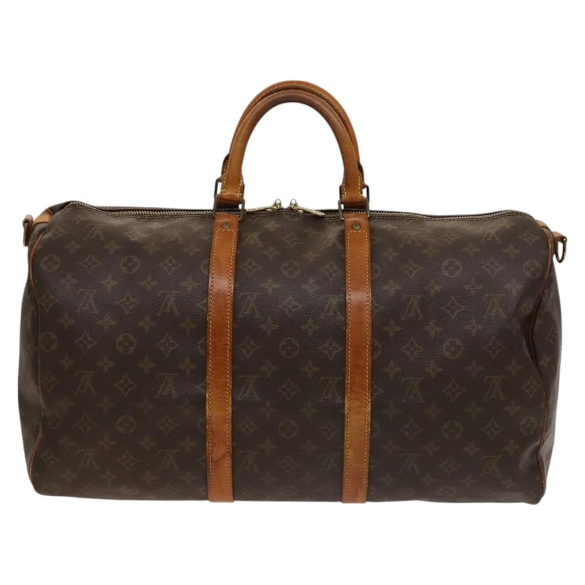 Louis Vuitton LOUIS VUITTON Monogram Keepall Bandouliere 50 Boston Bag Size ONE SIZE - 3 Thumbnail