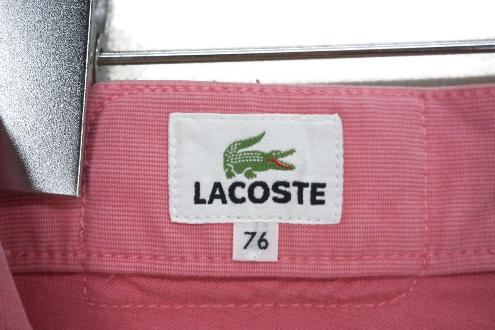 Vintage Lacoste Pants Relaxed Fit Pink Trousers fits W31xL31.5 Size 30" / US 8 / IT 44 - 10 Thumbnail
