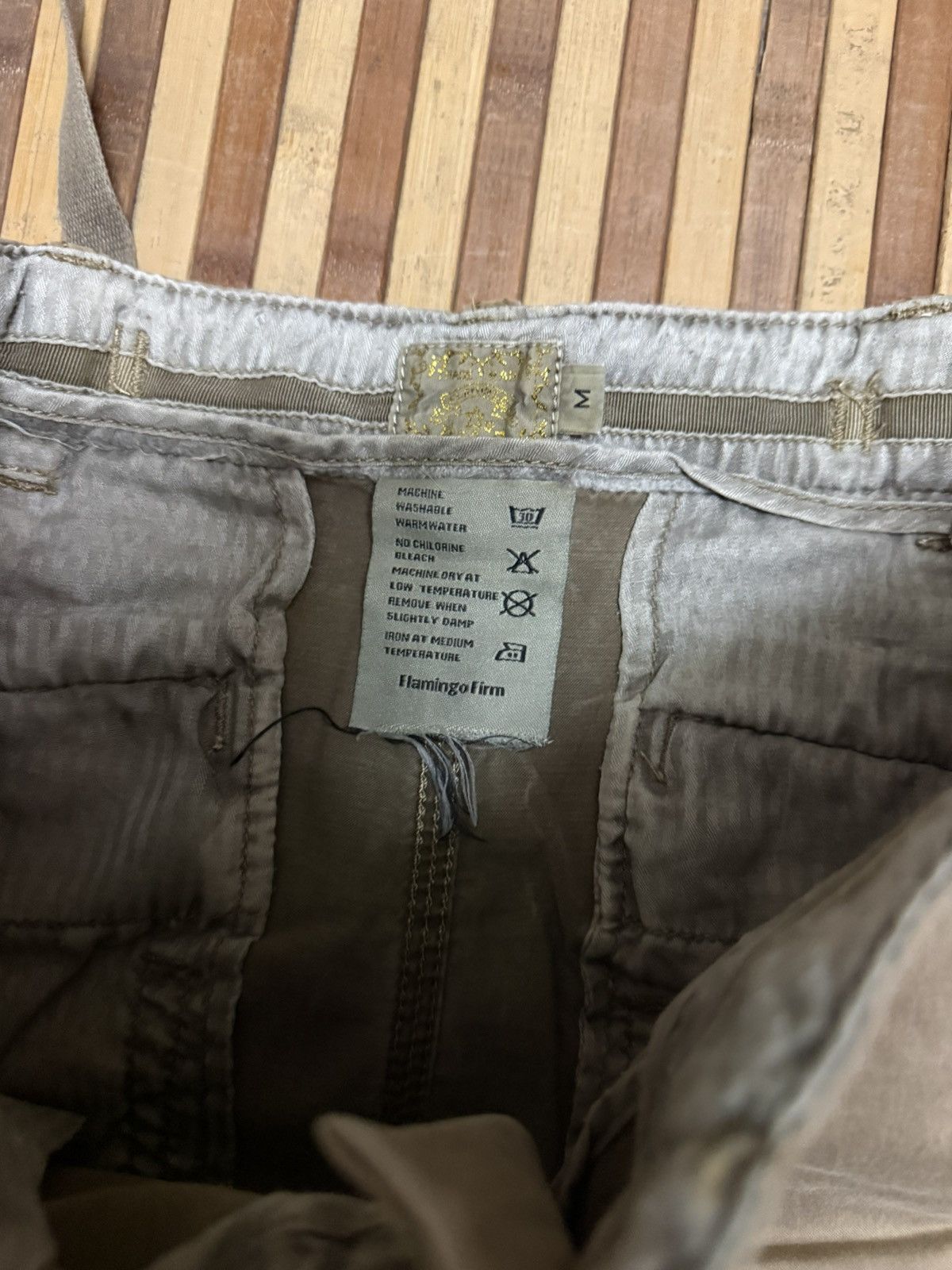 Japanese Brand Flamingo Cargo Pants / Multipocket / Streetwear / W28x30.5 Size US 28 / EU 44 - 6 Thumbnail
