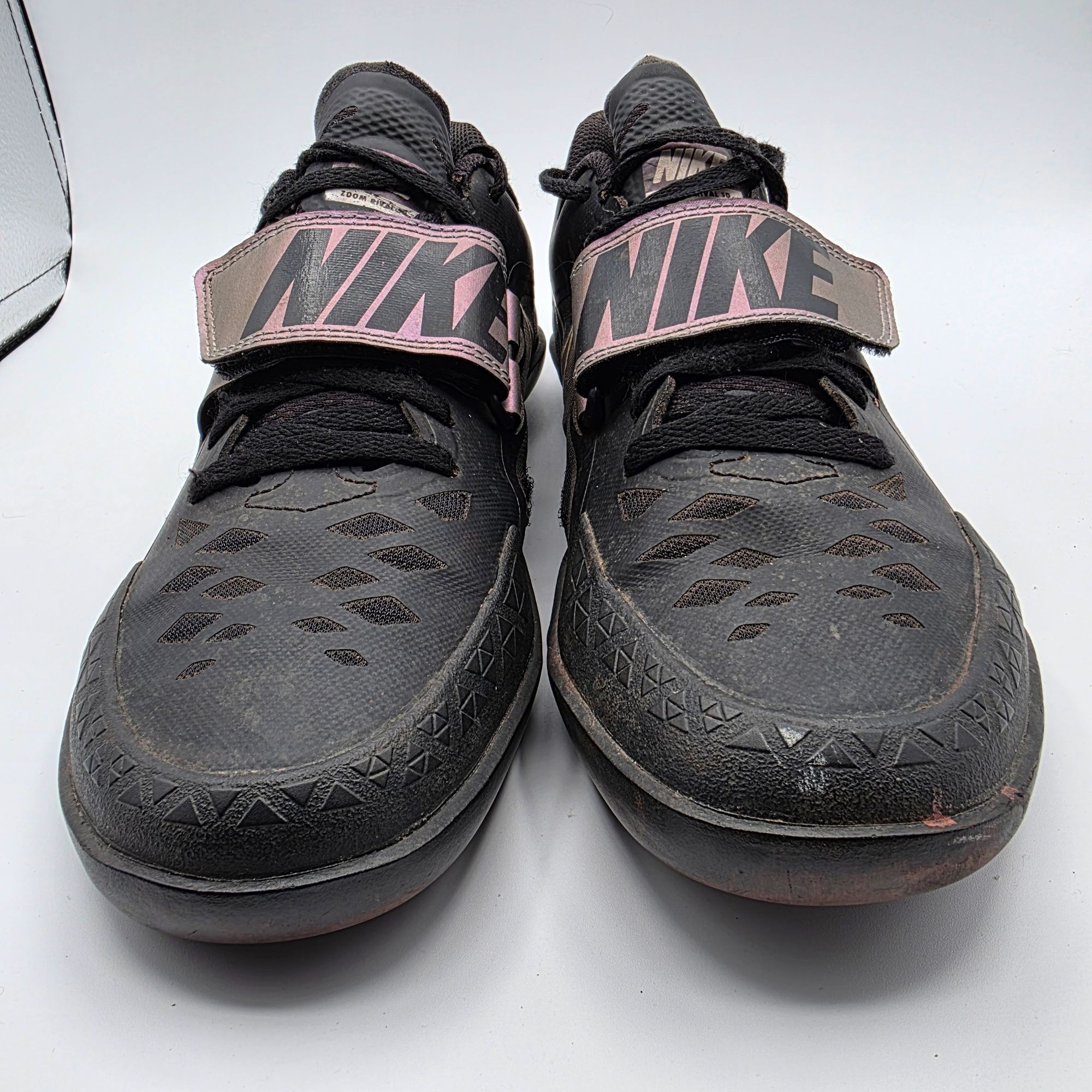 Nike Nike Zoom Rival SD Track And Field Mens Size 8 Black Purple Size US 8 / EU 41 - 13 Thumbnail