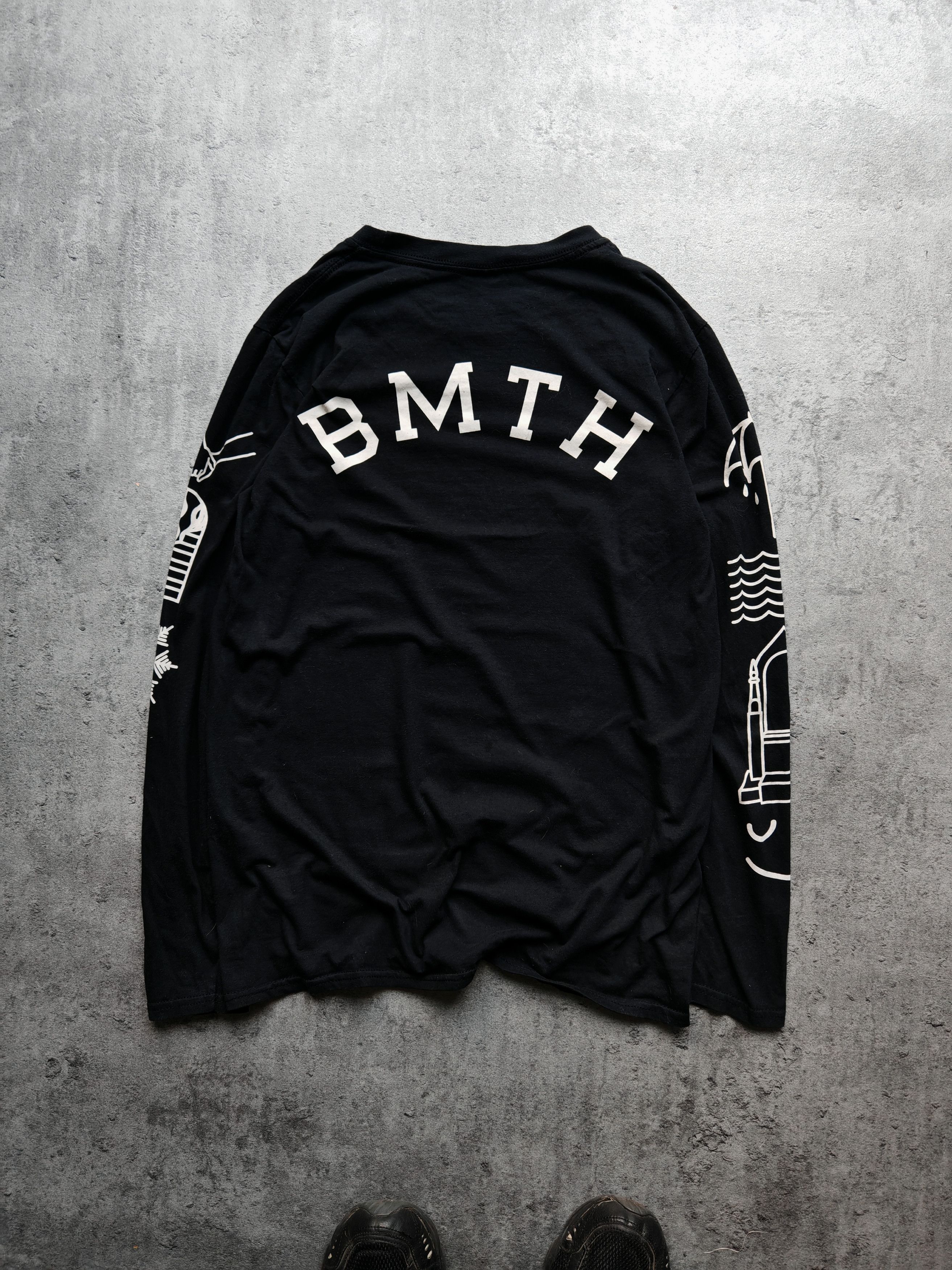 Band Tees Vintage Bring Me The Horizon Long Sleeve Band Shirt Merch Size US M / EU 48-50 / 2 - 2 Thumbnail