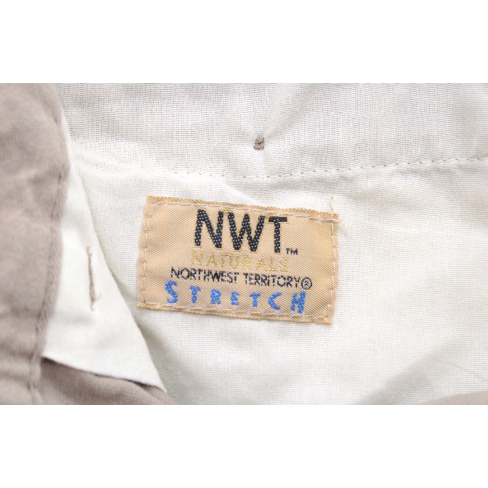 Vintage VINTAGE Northwest Territory Pant 30 x 31 Chino Khaki Tan Pleated Front Stretch Waist Mens Pants Regular 30 Beige Chino Size US 30 / EU 46 - 7 Thumbnail