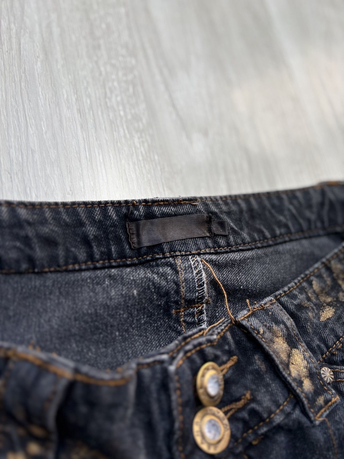 Obelisk BLACK BACCARA flare jeans Size US 29 - 4 Thumbnail