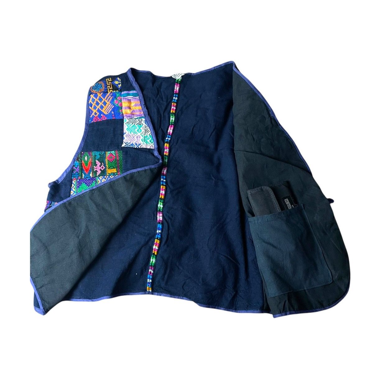 Kapital 🇯🇵 HANDMADE MULTICOLOR KAPITAL INSPIRED KNITTED VEST Size US M / EU 48-50 / 2 - 6 Thumbnail