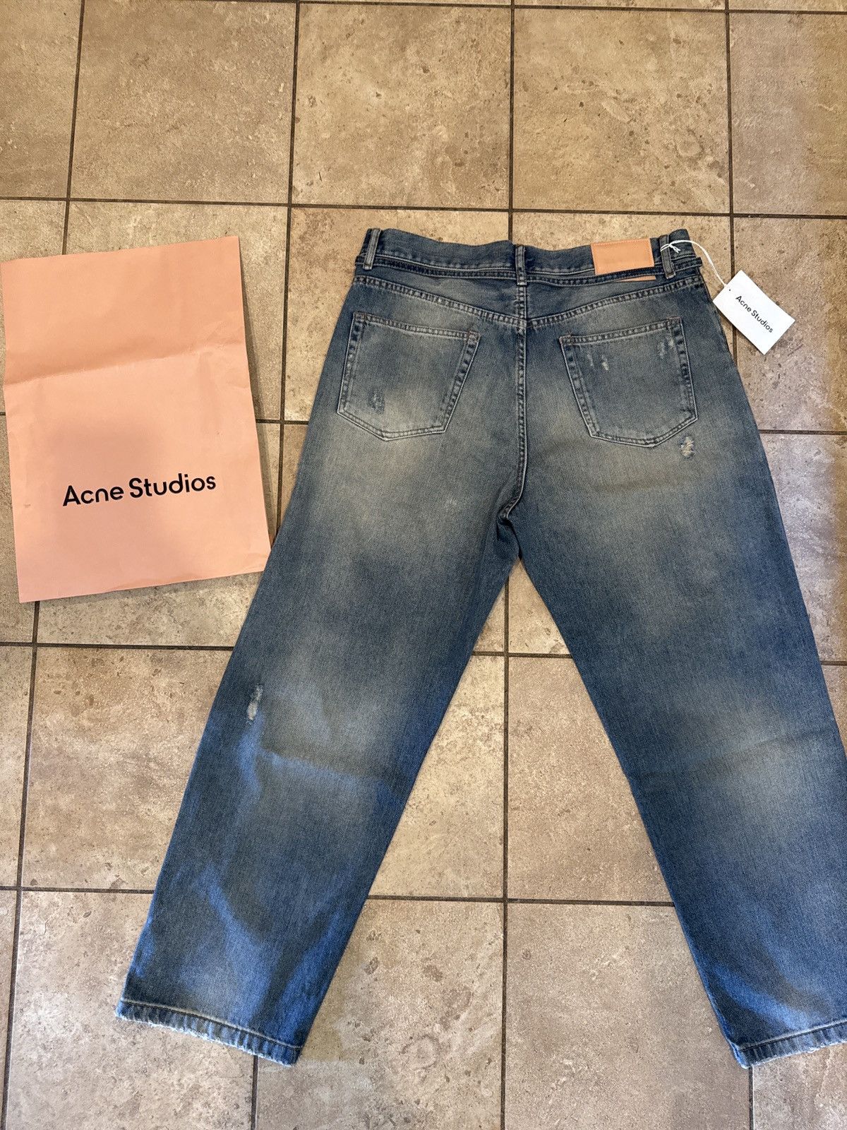 Acne Studios × Designer × Drain Gang Acne Studios Toj 1991 Detroit Loose Jeans 32 32 Size US 32 / EU 48 - 5 Thumbnail