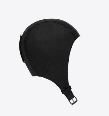 Saint Laurent Paris o1la1rc1a1025 Size: M / Aviator Cap / Hat in Leather Black Size ONE SIZE - 2 Thumbnail