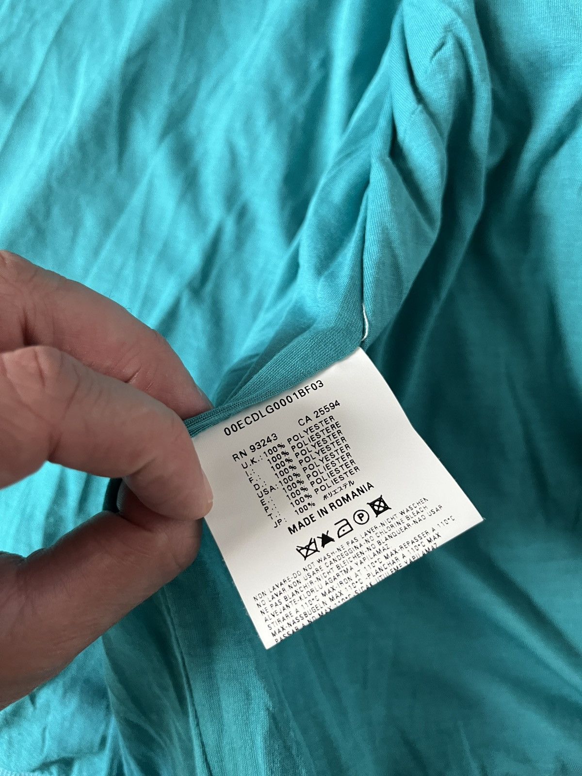 Diesel Diesel Turquoise Liquid Space Super Rare Bomber Jacket Size L / US 10 / IT 46 - 21 Thumbnail