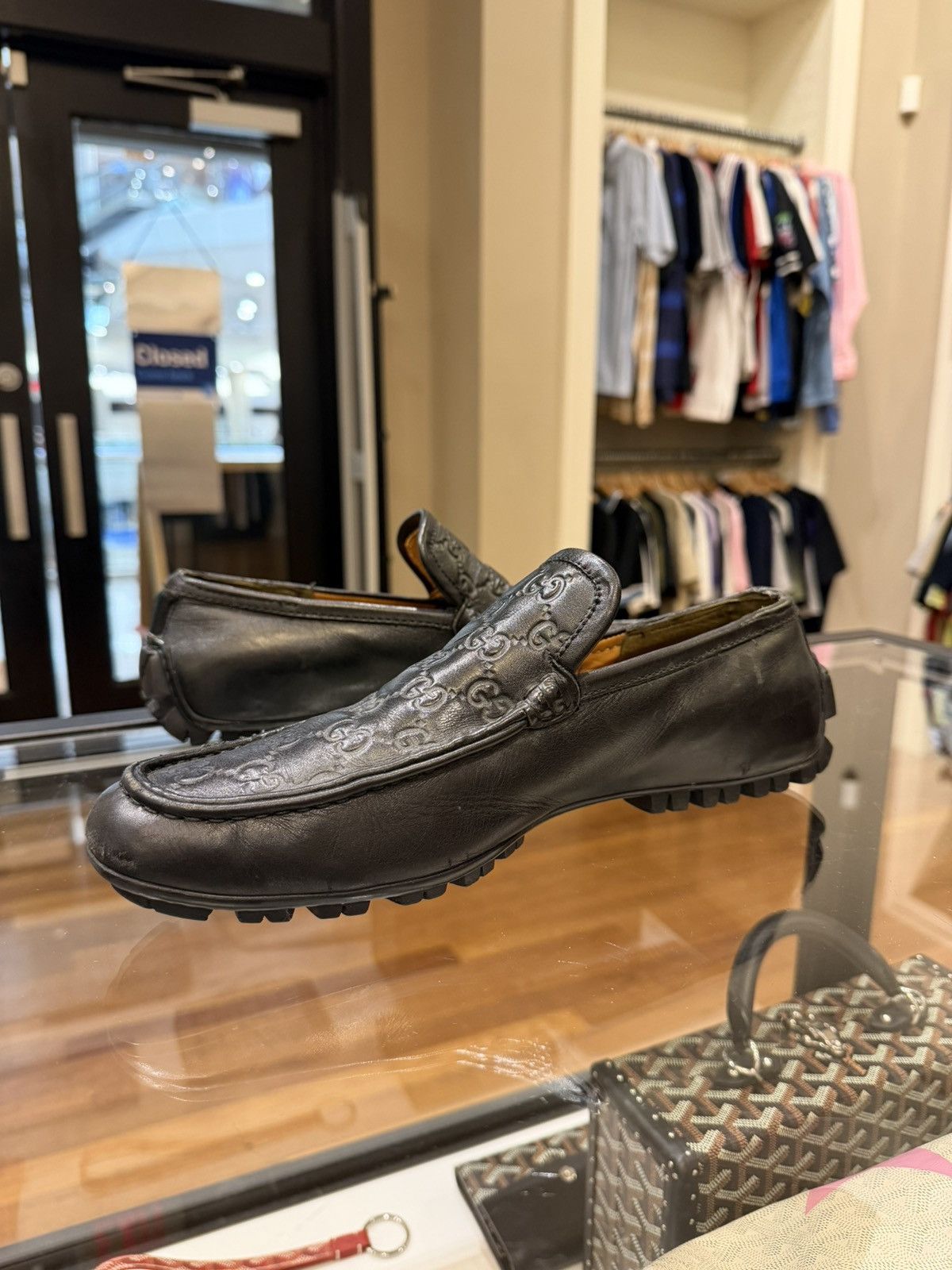 Gucci Gucci Leather Guccissima GG Loafer Size US 9 / EU 42 - 3 Thumbnail