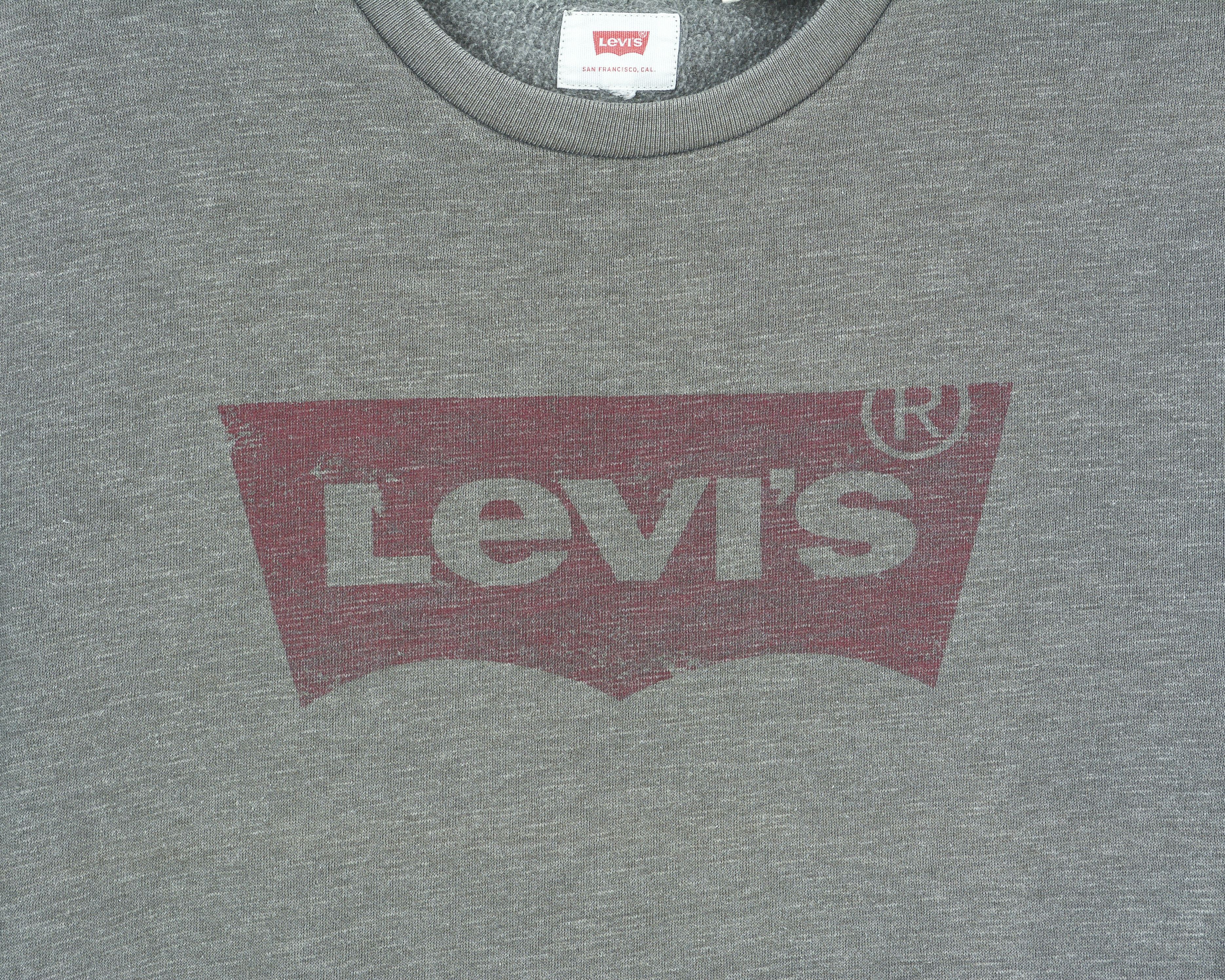 Levi's Men S Jumper Sweatshirt Long Sleeve Crew Neck Pullover Size US S / EU 44-46 / 1 - 3 Thumbnail