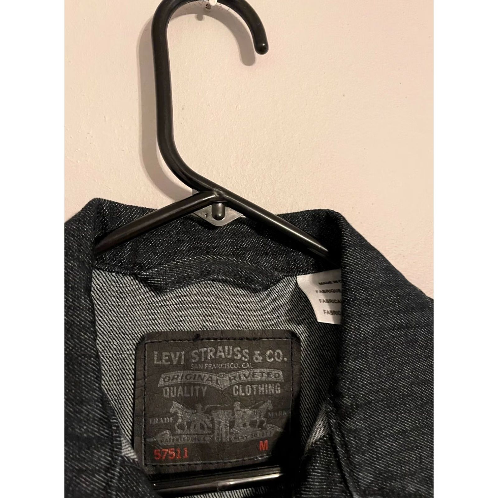 Levi's Levi's Trucker Jacket Denim Cotton L/S Button Up Women's Medium M Blue 57511 Casual Workwear Vintage No XS? Size 32" / US 10 / IT 46 - 3 Thumbnail