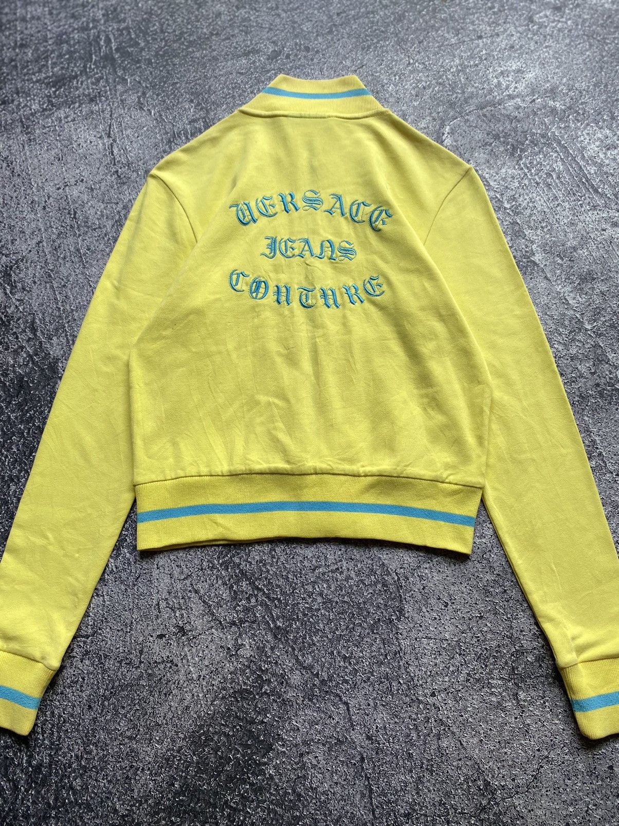Versace Jeans Couture VERSACE Jeans Couture Vintage Track Jacket Size S / US 4 / IT 40 - 1 Thumbnail