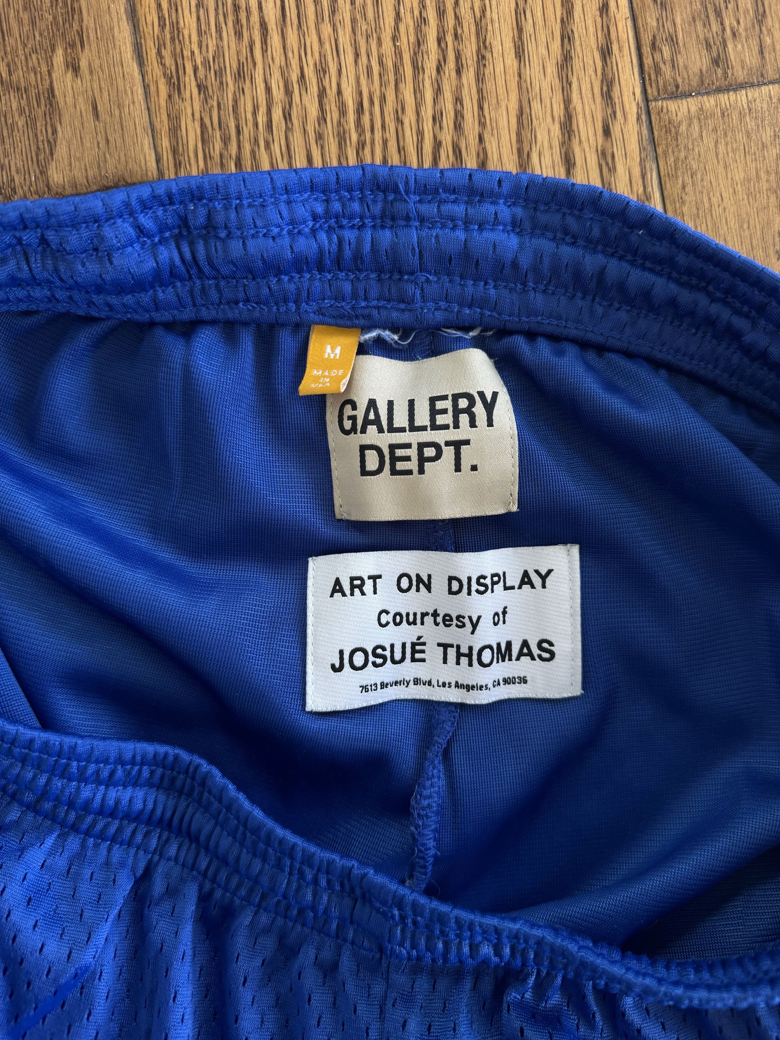 Gallery Dept. Blue Gallery Dept Mesh Shorts Paint Splatter Size US 32 / EU 48 - 7 Thumbnail