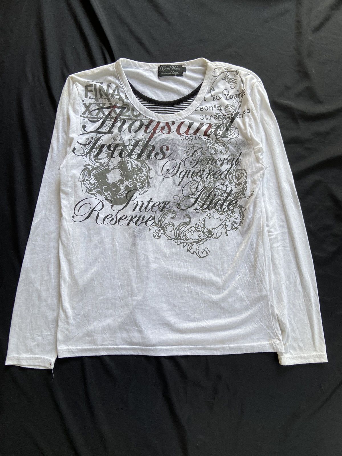 Japanese Brand THOUSAND TRUTHS BEAUMERE LONG SLEEVE Size US M / EU 48-50 / 2 - 1 Thumbnail