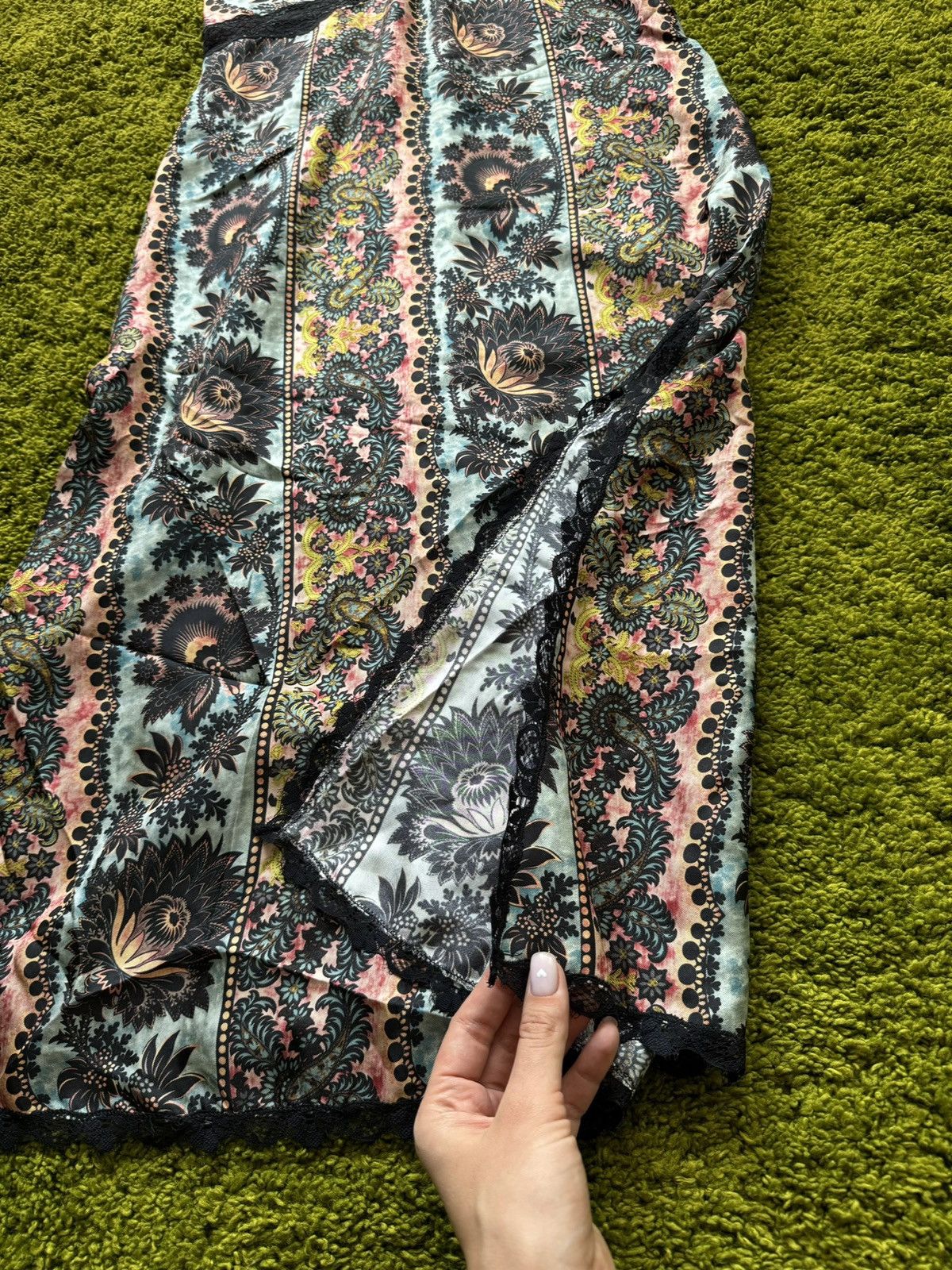 Designer × Sandro Sandro 100% silk avant garde dress Size M / US 6-8 / IT 42-44 - 2 Thumbnail
