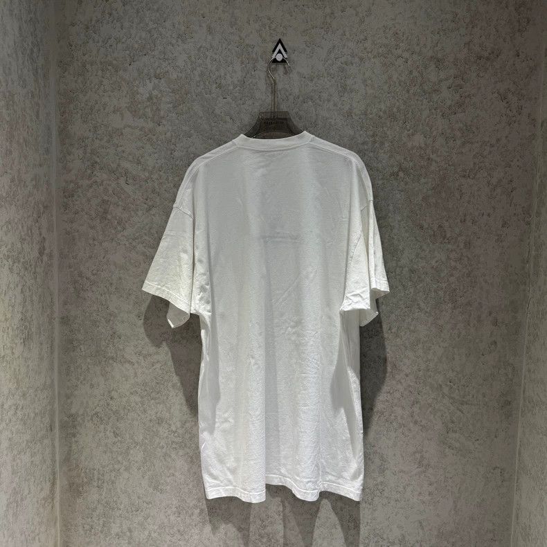 Balenciaga Balenciaga White PDF Letter Short Sleeve 2502-Nextarrow Size US L / EU 52-54 / 3 - 2 Thumbnail