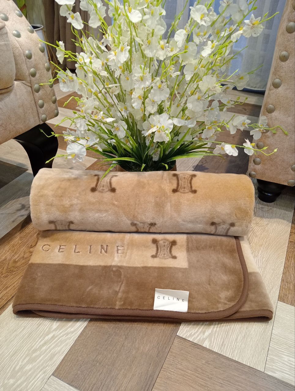 CÉLINE ブランケット 140cm x 100cm 早い者勝ち！CÉLINE ブランケット