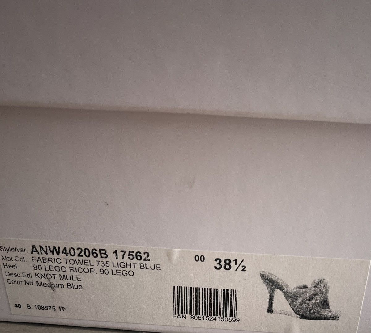 JW Anderson JW Anderson Knot Heel Mule Sandal Size US 8.5 / IT 38.5 - 9 Thumbnail