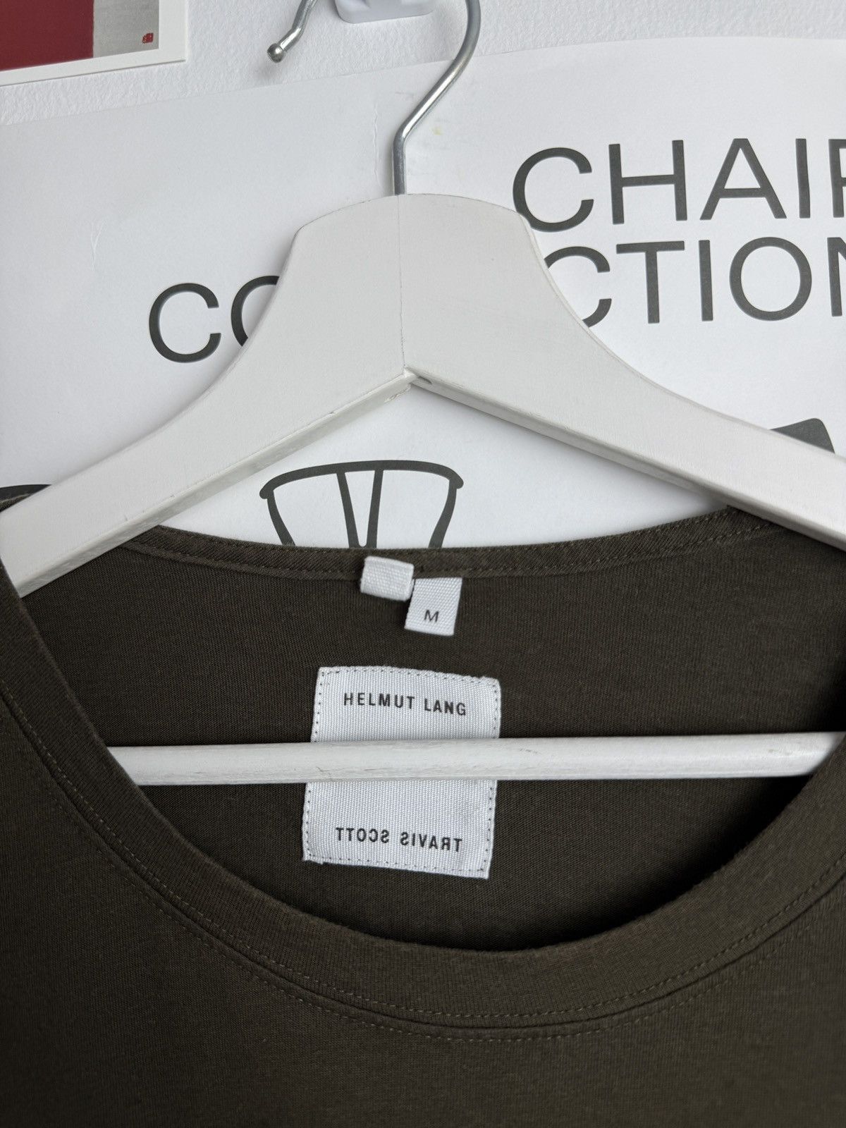 Designer × Helmut Lang × Travis Scott Helmut Lang x Travis Scott printed t-shirt M designer luxury Size US M / EU 48-50 / 2 - 4 Thumbnail
