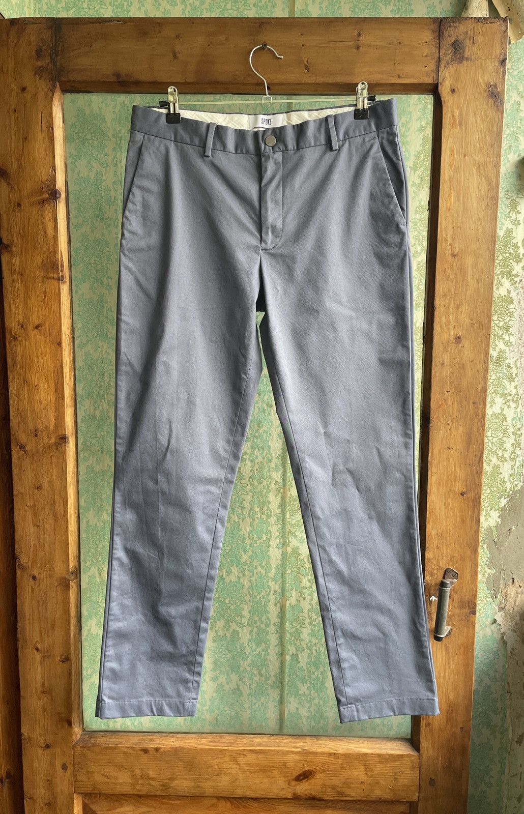 SPOKE Spoje Sharps Smart Italian cotton chinos Size US 32 / EU 48 - 1 Thumbnail