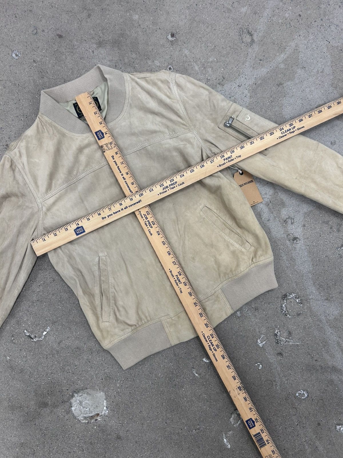 True Religion TRUE RELIGION WOMEN 100% GOAT SKIN FLIGHT JACKET NWT $598 Size M / US 6-8 / IT 42-44 - 9 Thumbnail