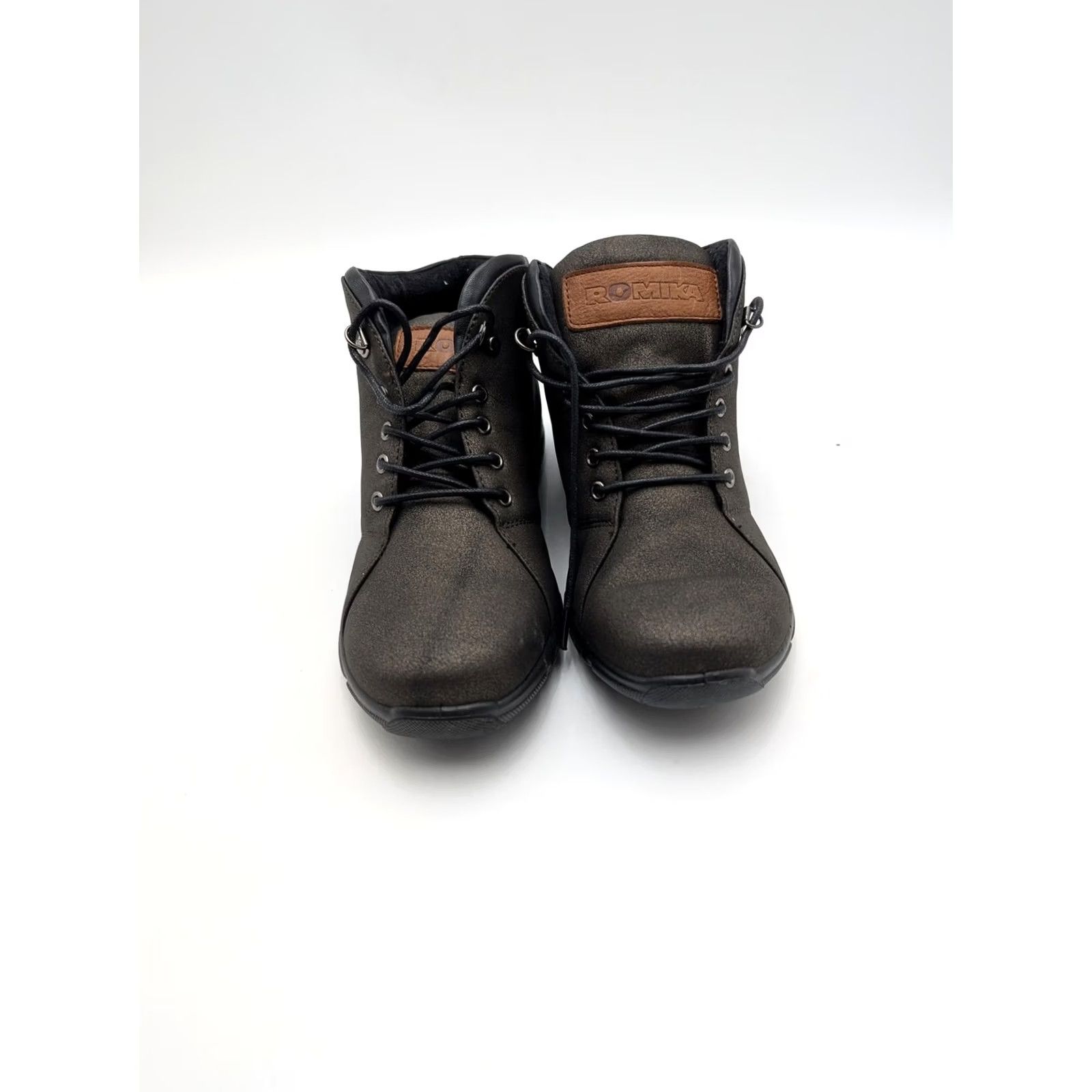 Vintage Romika Snow Boots Womens 5.5 Black TopDry Ankle Waterproof Comfort 17210 Size US 6 / IT 36 - 3 Thumbnail