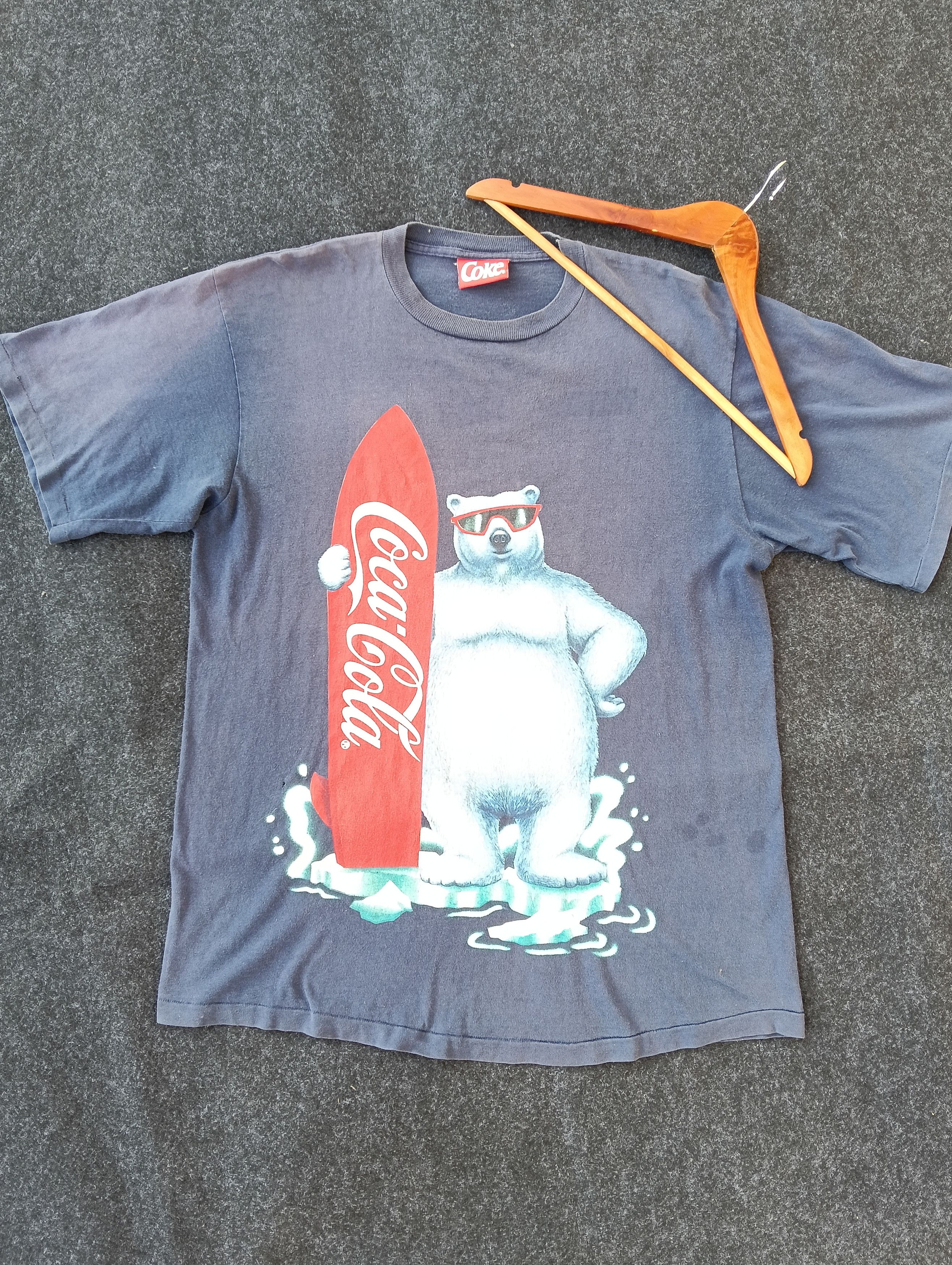 Coca Cola Vintage coca cola bear Size US XL / EU 56 / 4 - 1 Thumbnail