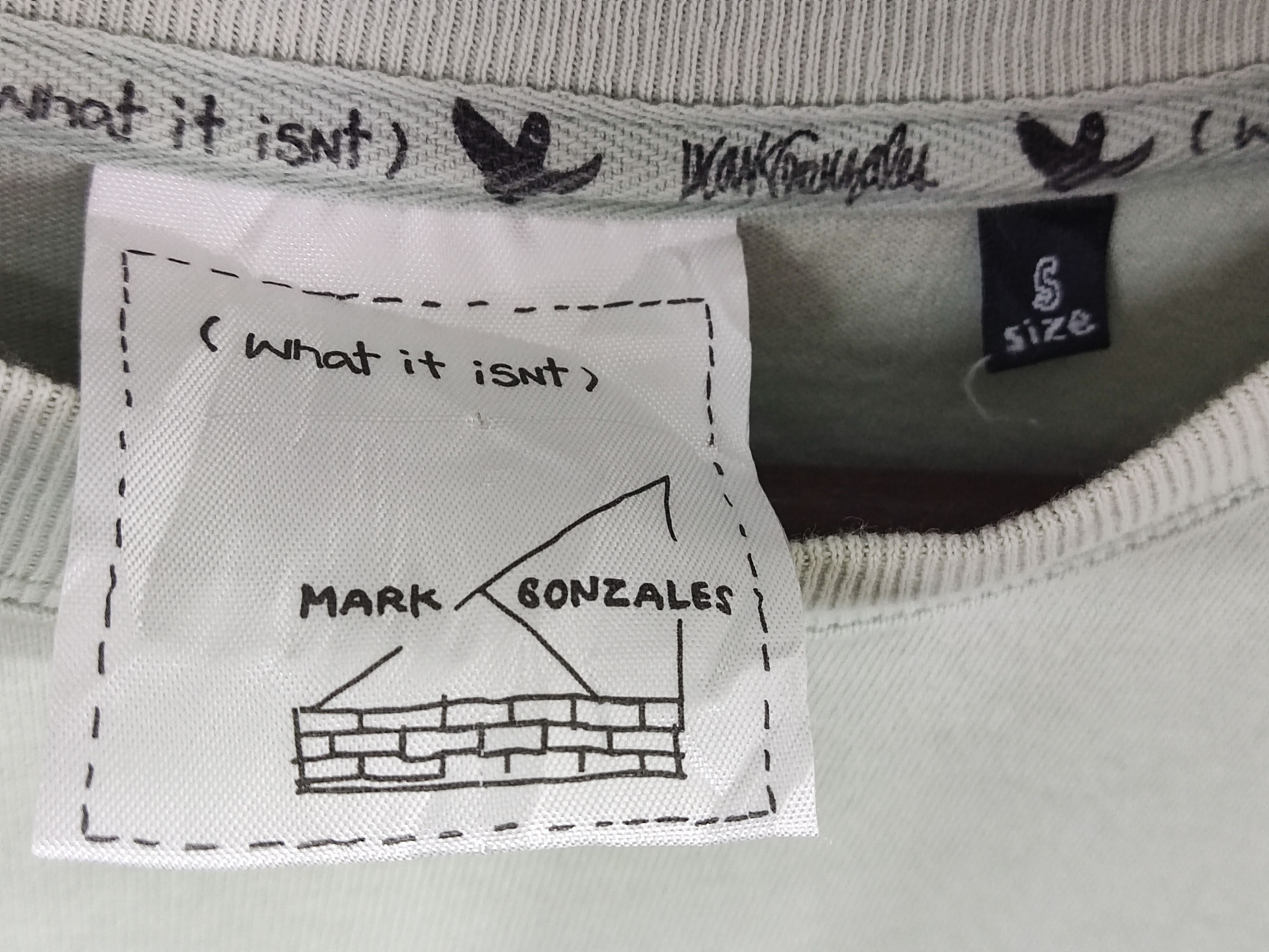Japanese Brand Mark Gonzales What it isNt Flower Embroidered Art T-shirt Size US S / EU 44-46 / 1 - 6 Thumbnail