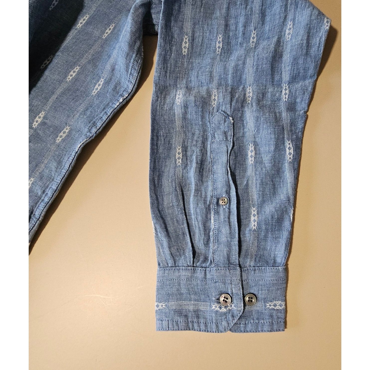 Banana Republic BANANA REPUBLIC Cotton Linen Button Down Shirt Tall XXL Size US XXL / EU 58 / 5 - 5 Thumbnail