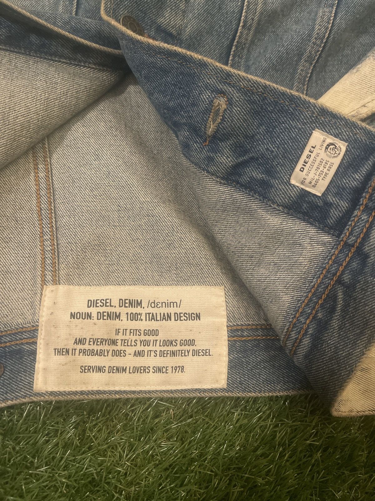 Diesel Diesel denim jacket fw2020 Size US M / EU 48-50 / 2 - 4 Thumbnail