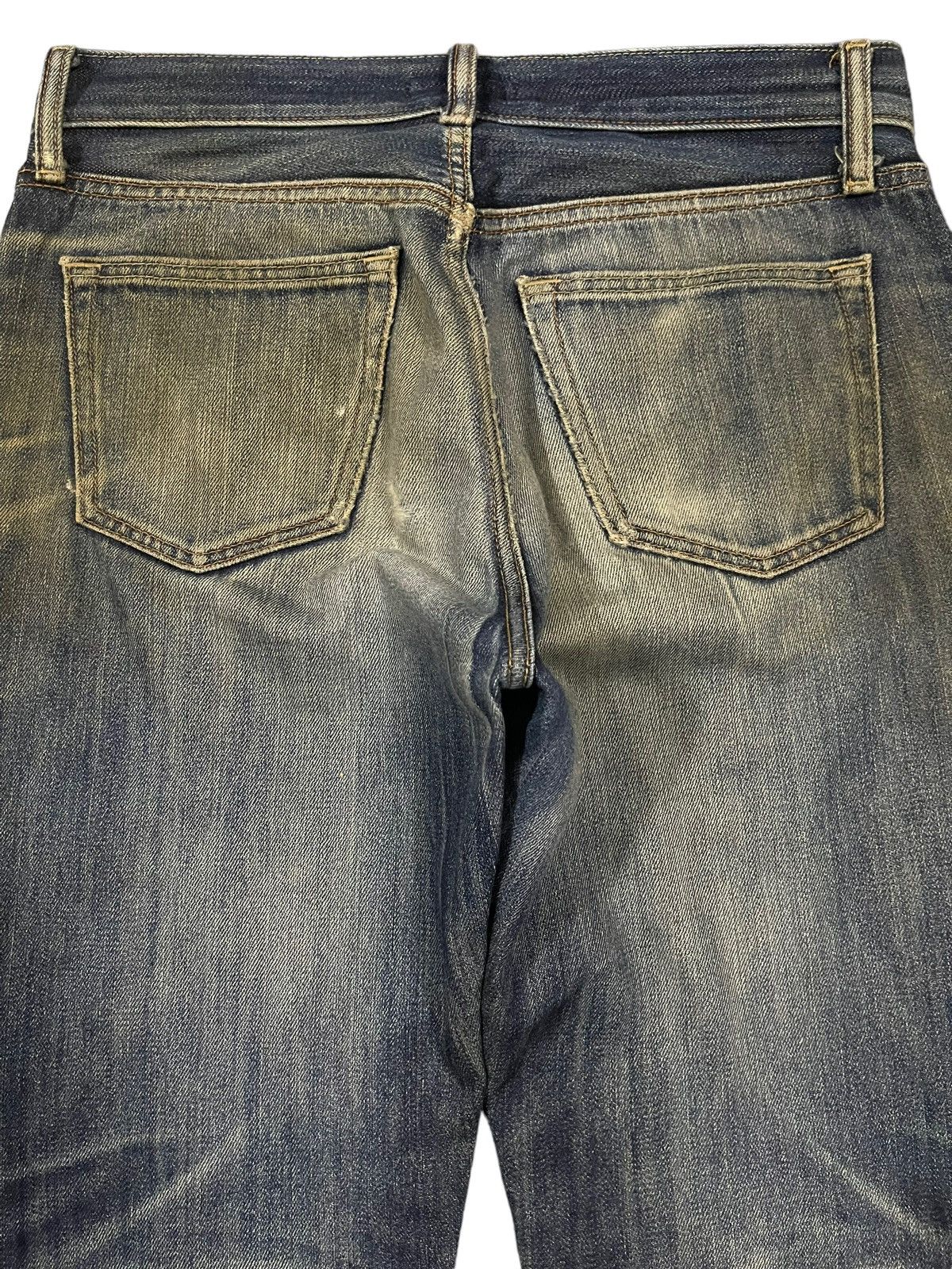 Uniqlo Vintage Japanese Uniqlo Mud Wash Patch Style Loose Jeans Size US 32 / EU 48 - 4 Thumbnail