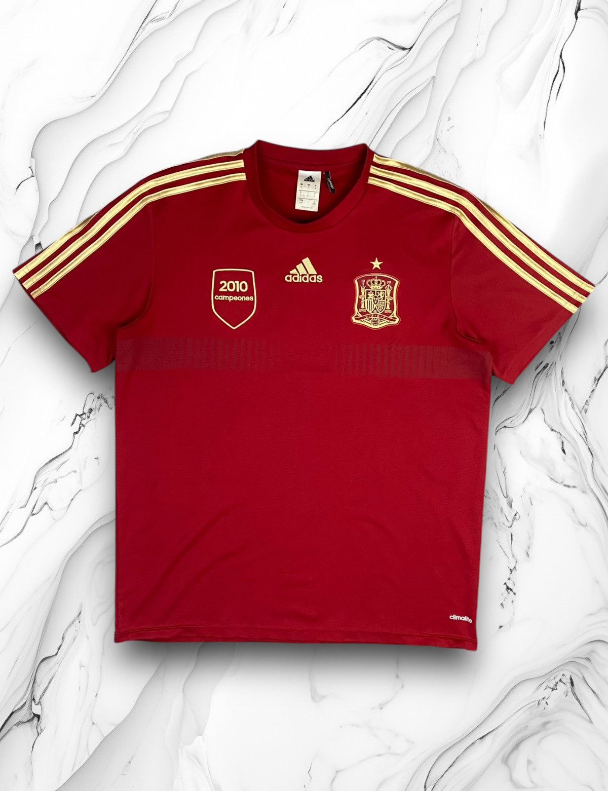 Adidas Adidas Spain Home Training Football Soccer Jersey Size US L / EU 52-54 / 3 - 1 Thumbnail