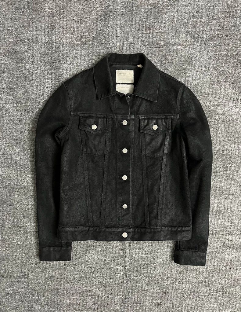 Helmut Lang coated denim jacketコーティングデニム Helmut Lang Coated Denim Jacket | Grailed