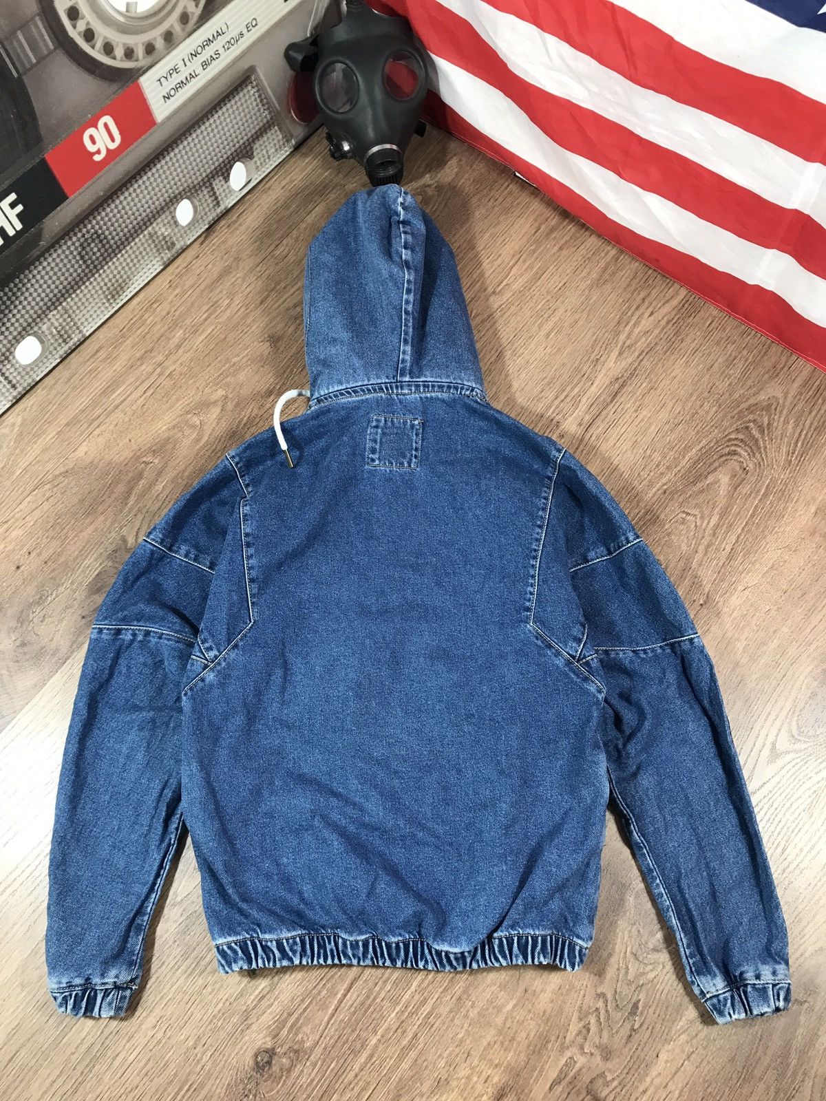 Karl Kani × Vintage Vintage Y2K Karl Kani Baggy Denim Anorak Jacket Skate 90s Size US S / EU 44-46 / 1 - 12 Thumbnail