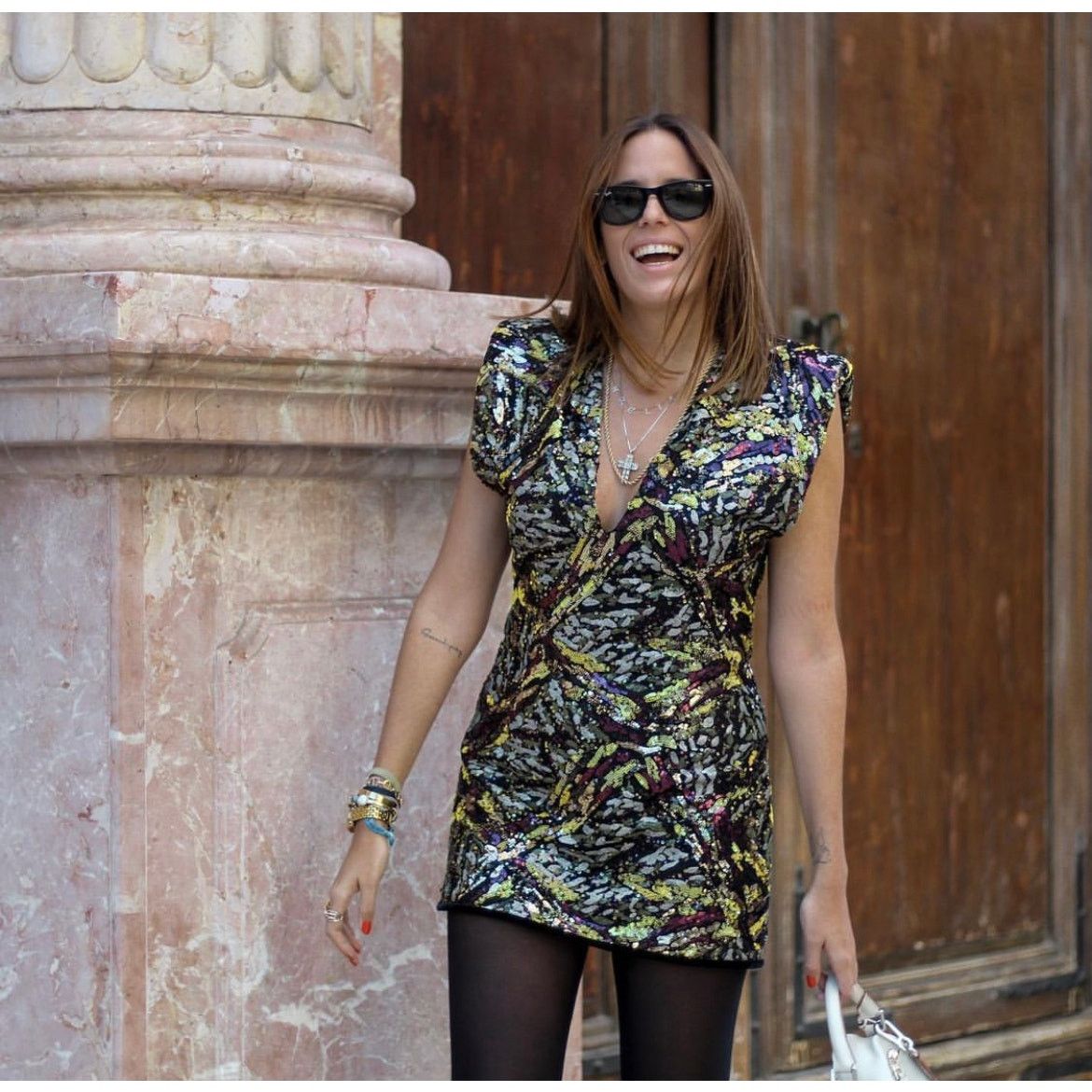 Zara ZARA BLOGGER FAVORITE SEQUIN MINI DRESS Size S / US 4 / IT 40 - 9 Thumbnail