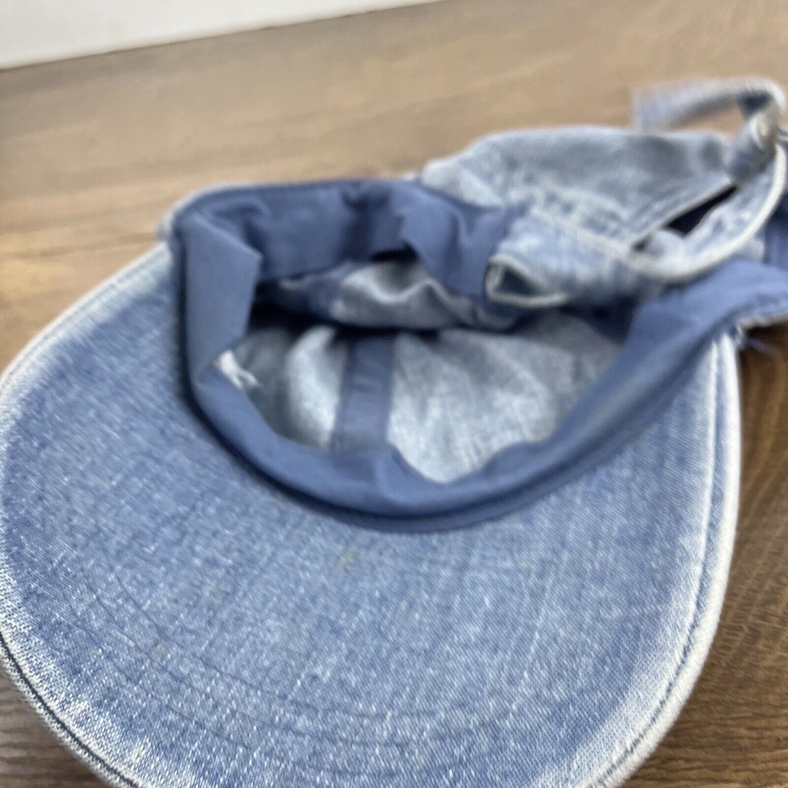 Other Light Blue Jean Hat Blue Cap Adjustable Blue Adult Size Hat Size ONE SIZE - 12 Thumbnail