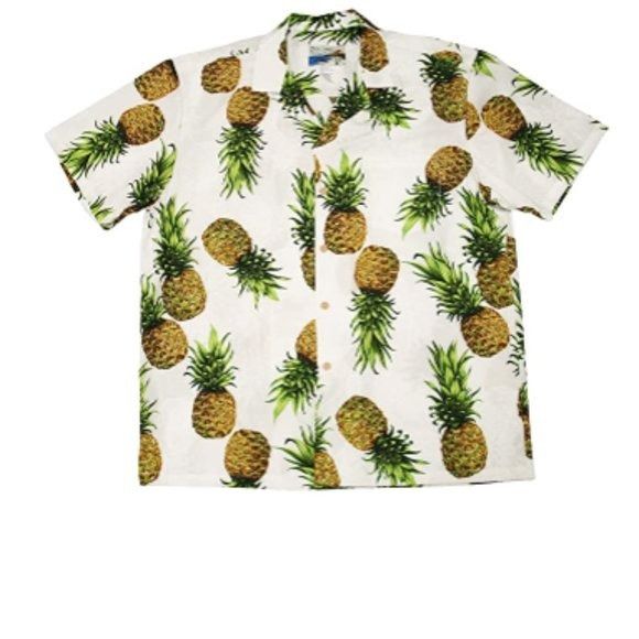 Paradise Found Authentic Hawaiian Shirt "Maui Pineapple" Waimea Size US XXL / EU 58 / 5 - 1 Thumbnail